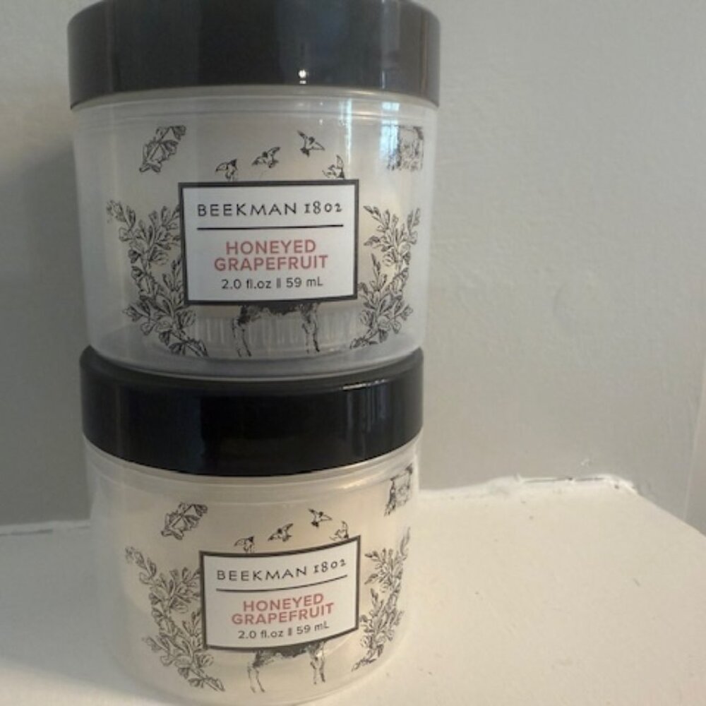 Beekman Honey Grapefruit 2 oz Body Cream X2
